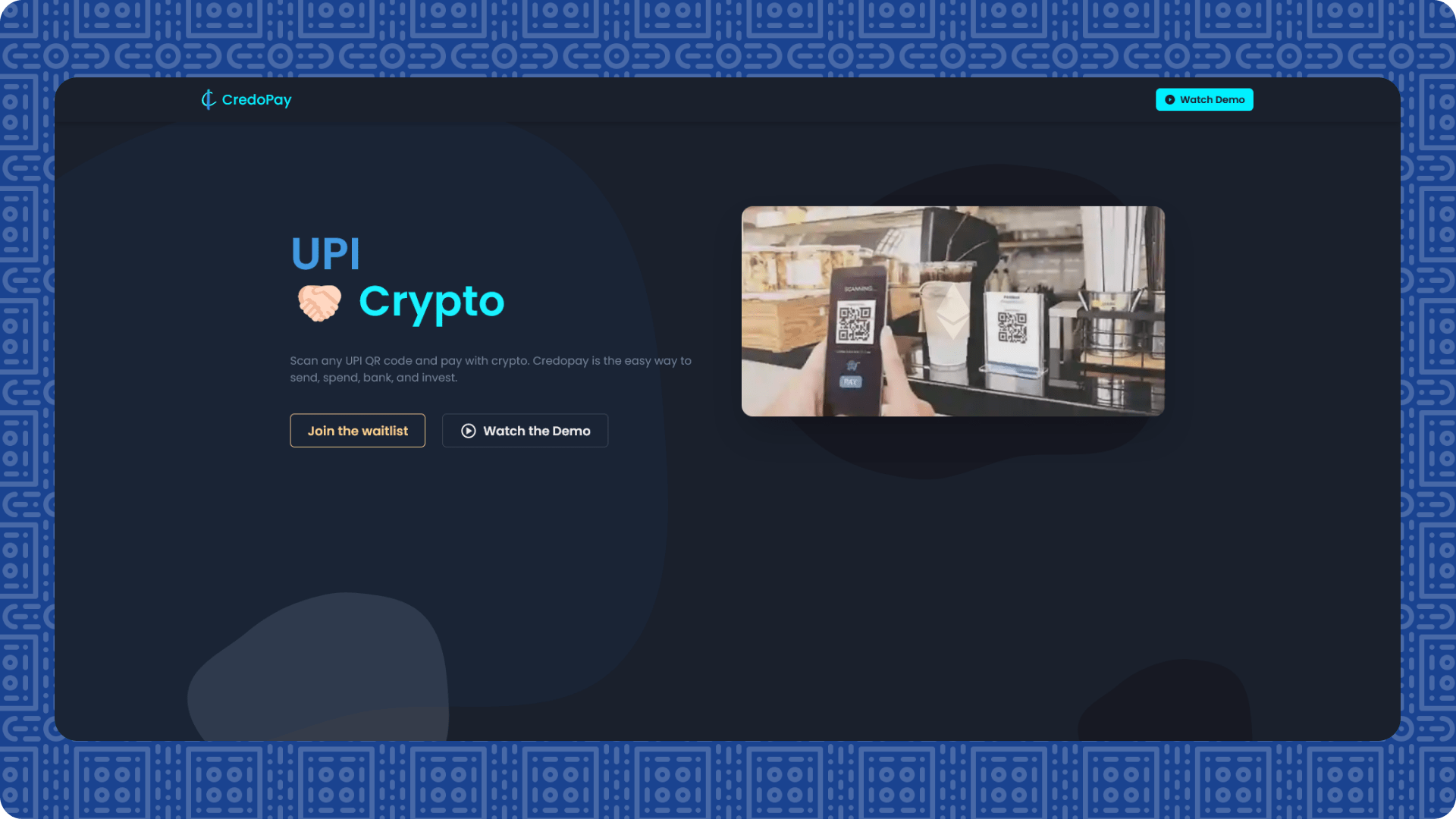 CredoPay: Effortless billing with the power of crypto – Udit Kumar